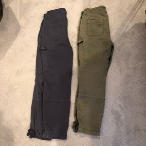 Maternity Cargo Ankle Pants